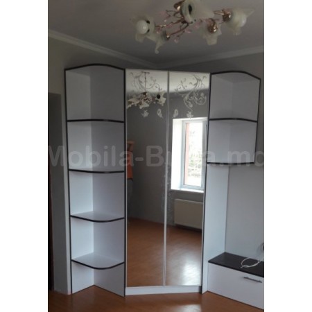 Dulap pentru dormitor pe colt A-45